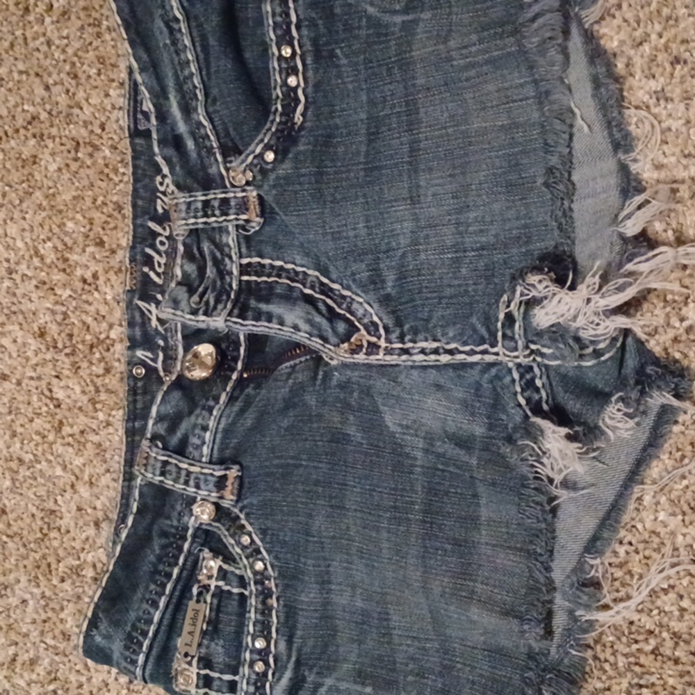 L.A. idol jean shorts size 5